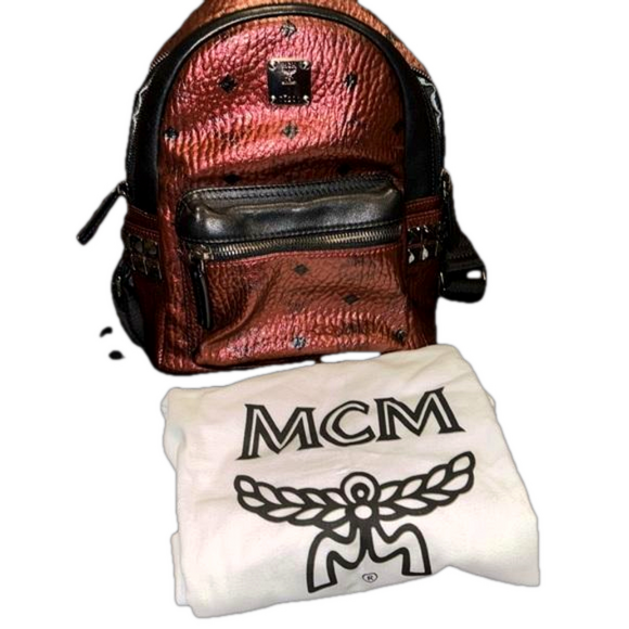 MCM Stark Visetos Small Backpack - Picture 7 of 9